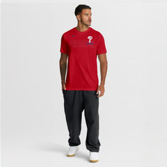 Philadelphia Phillies Nike Knockout Team Legend Dri-FIT T-Shirt - Red T-shirts
