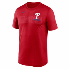 Philadelphia Phillies Nike Knockout Team Legend Dri-FIT T-Shirt - Red T-shirts