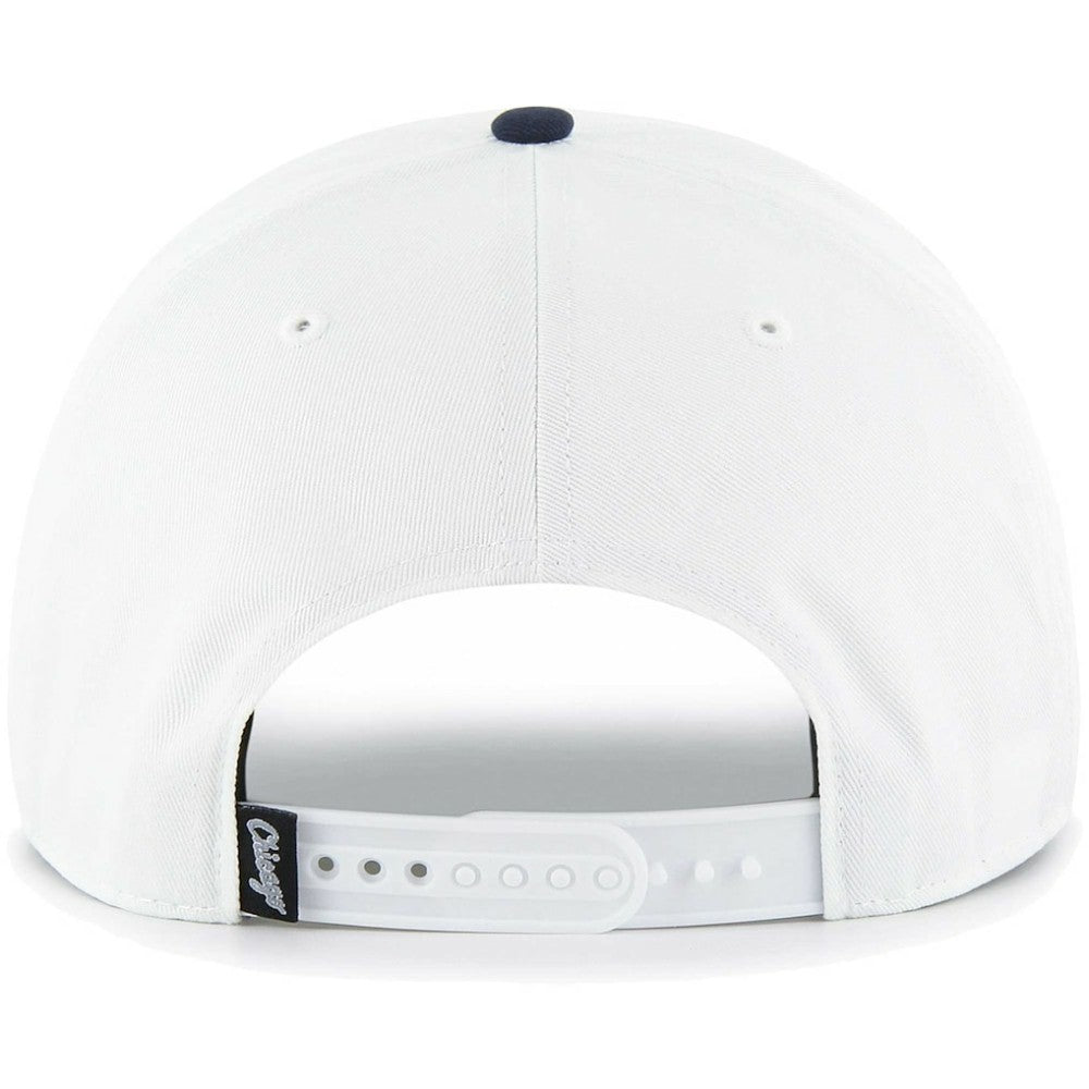 Chicago White Sox '47 Flag Script Hitch Snapback Hat - White Hats