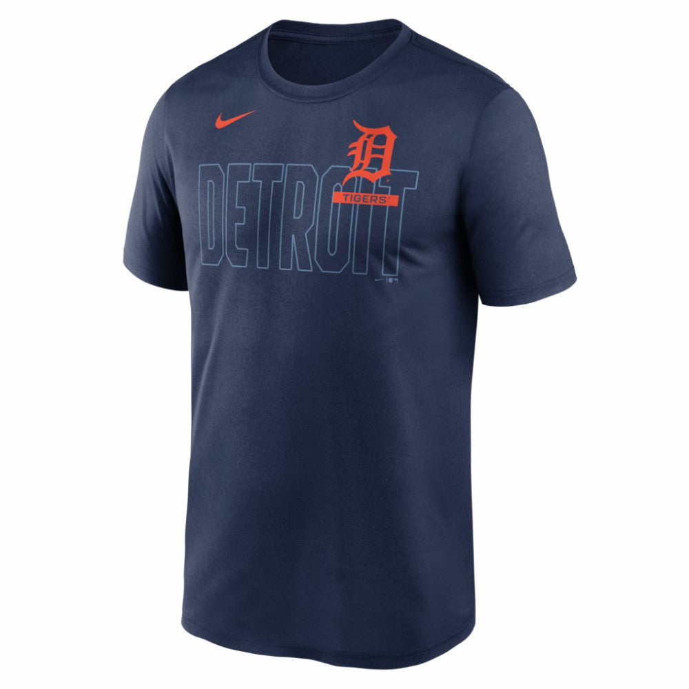 Detroit Tigers Nike Knockout Team Legend Dri-FIT T-Shirt - Navy T-shirts
