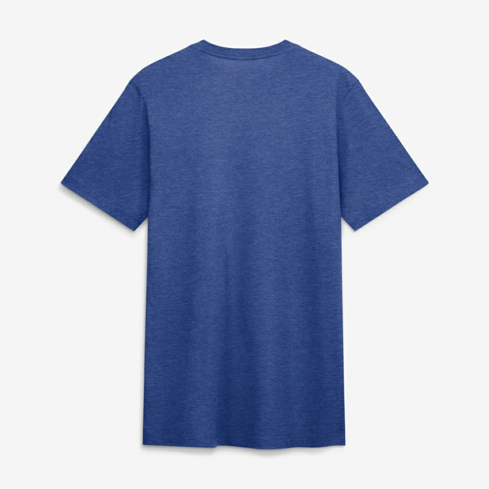 Los Angeles Dodgers Nike Stacked Tri-Blend T-Shirt - Heather Royal T-shirts