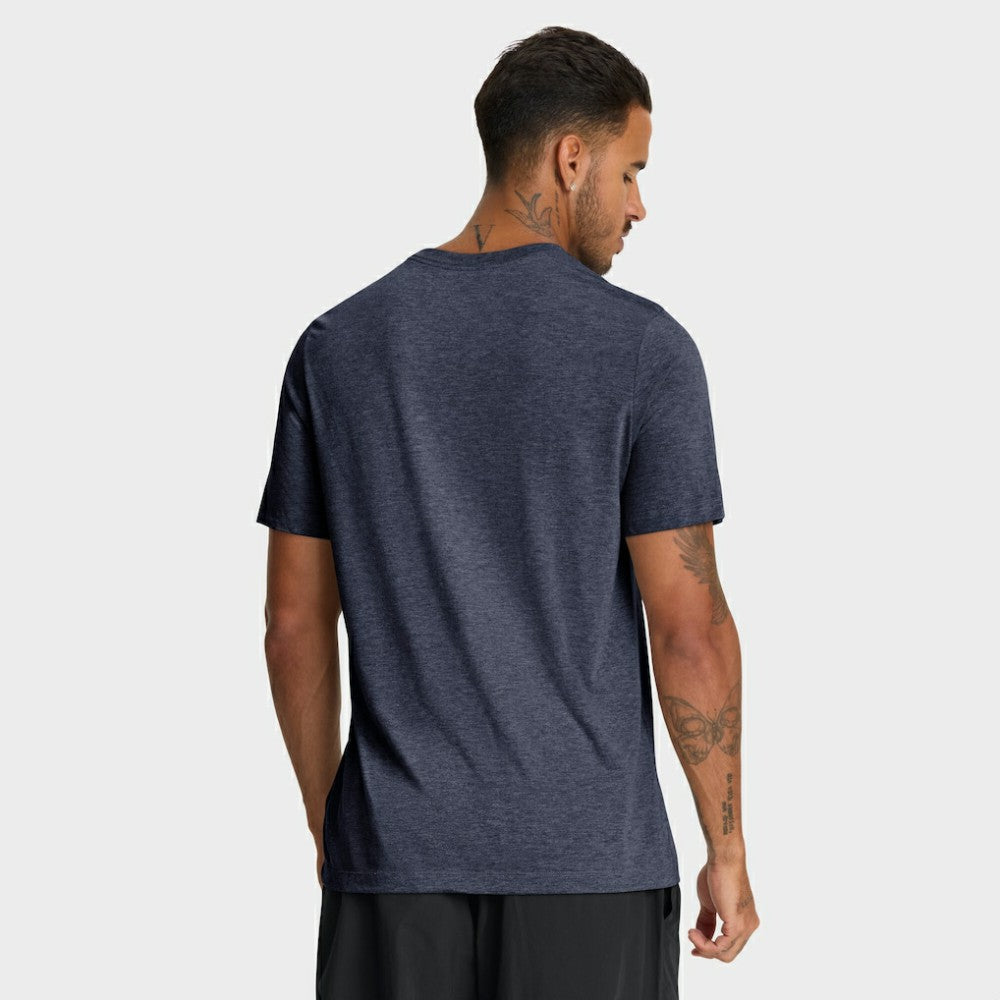 Houston Astros Nike Stacked Tri-Blend T-Shirt - Heather Navy T-shirts