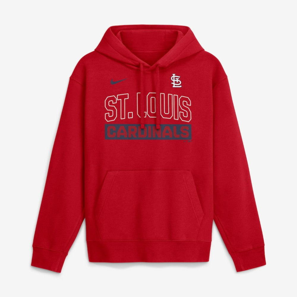 St. Louis Cardinals Nike Primetime Club Hoodie - Red Hoodies