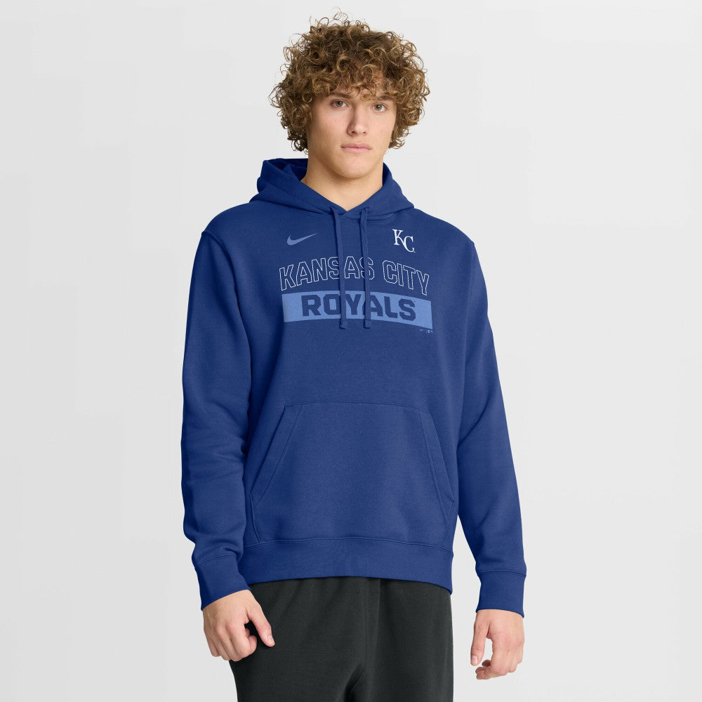 Kansas City Royals Nike Primetime Club Hoodie - Royal Hoodies