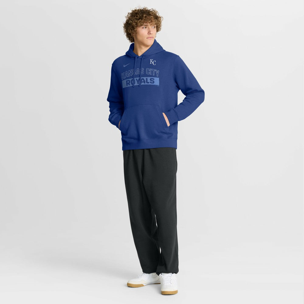 Kansas City Royals Nike Primetime Club Hoodie - Royal Hoodies