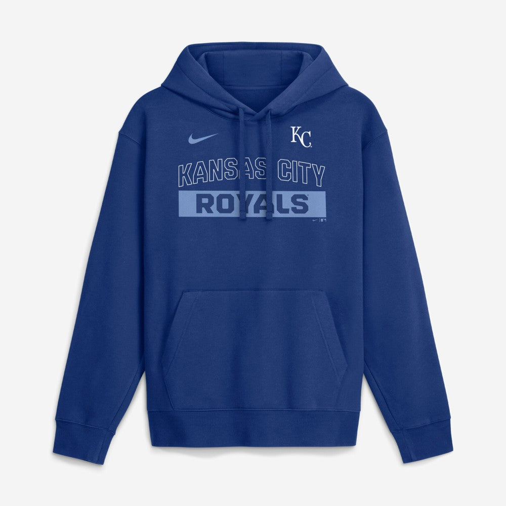 Kansas City Royals Nike Primetime Club Hoodie - Royal Hoodies