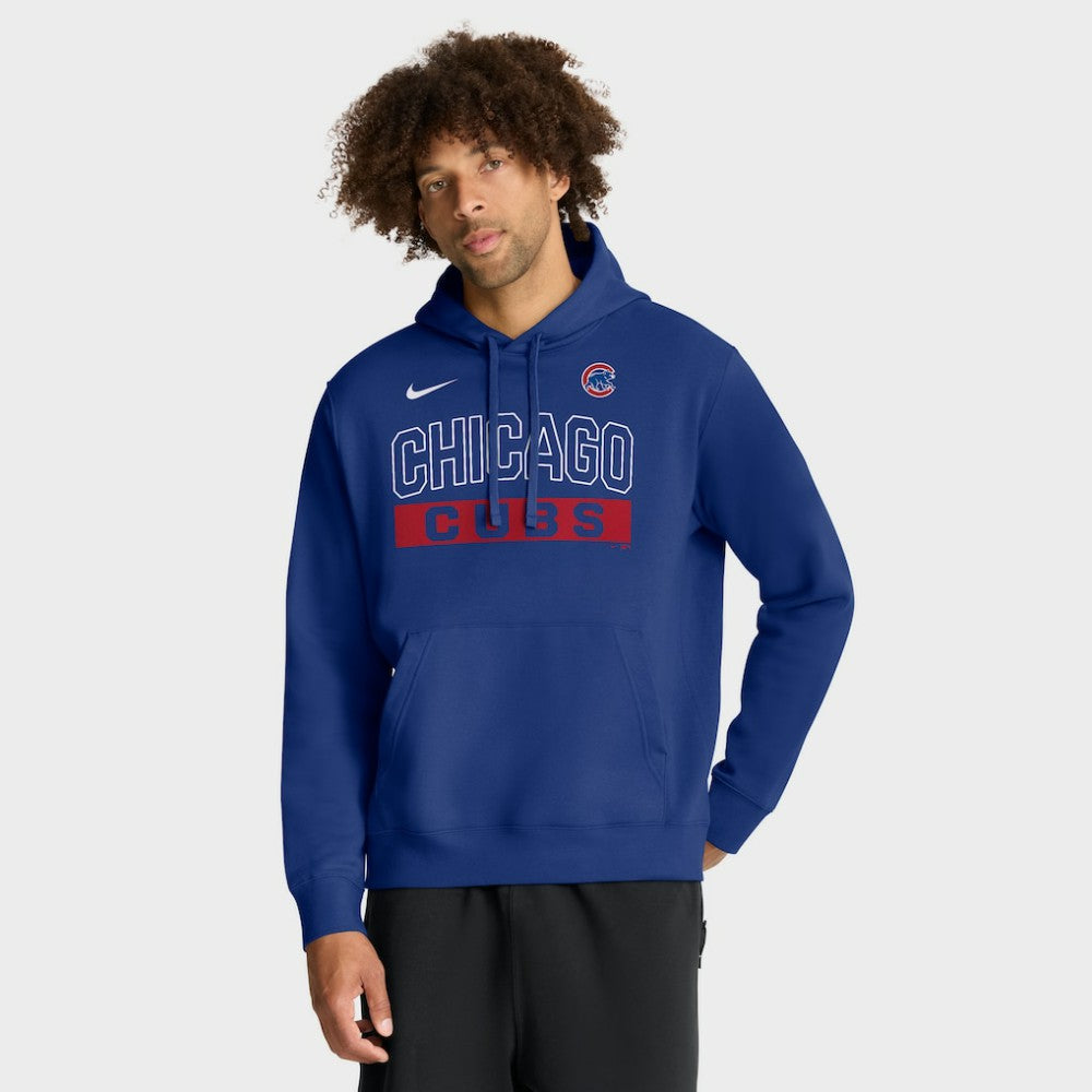Chicago Cubs Nike Primetime Club Hoodie - Royal Hoodies