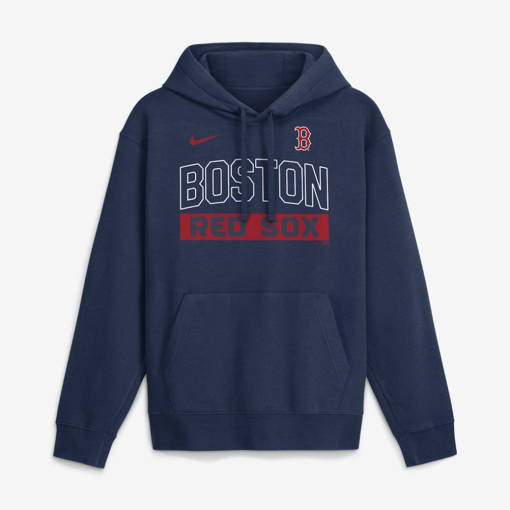 Boston Red Sox Nike Primetime Club Hoodie - Navy Hoodies