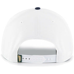 Athletics '47 Flag Script Hitch Snapback Hat - White Hats
