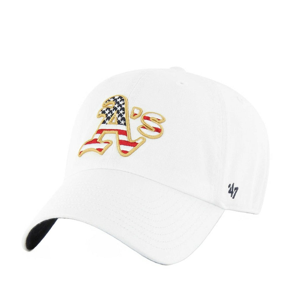 Athletics '47 Homeland Clean Up Adjustable Hat - White Hats