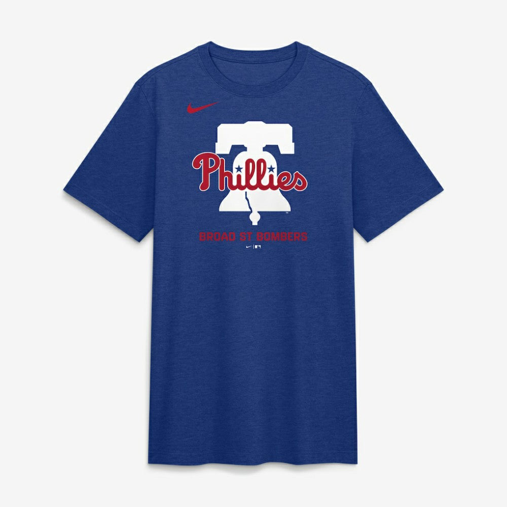 Philadelphia Phillies Nike Tri-Blend Logo T-Shirt - Royal T-shirts