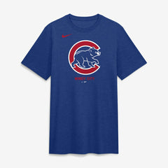 Chicago Cubs Nike Tri-Blend Logo T-Shirt - Royal T-shirts
