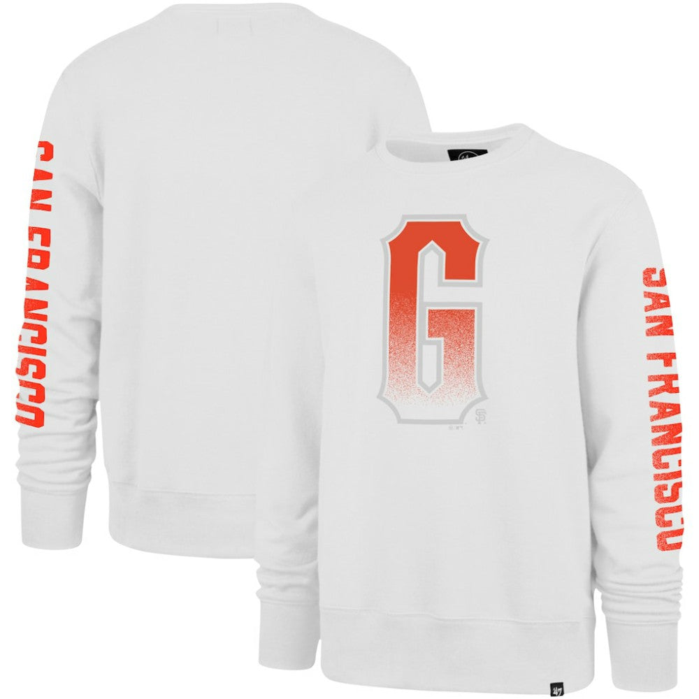 San Francisco Giants '47 City Connect Legend Headline Pullover Sweatshirt - White Pullover