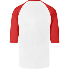 Los Angeles Angels '47 City Connect Crescent Franklin Raglan 3/4-Sleeve T-Shirt - Cream T-shirts