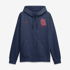 St. Louis Cardinals Nike Primetime Lockup Full-Zip Hoodie - Navy Hoodies