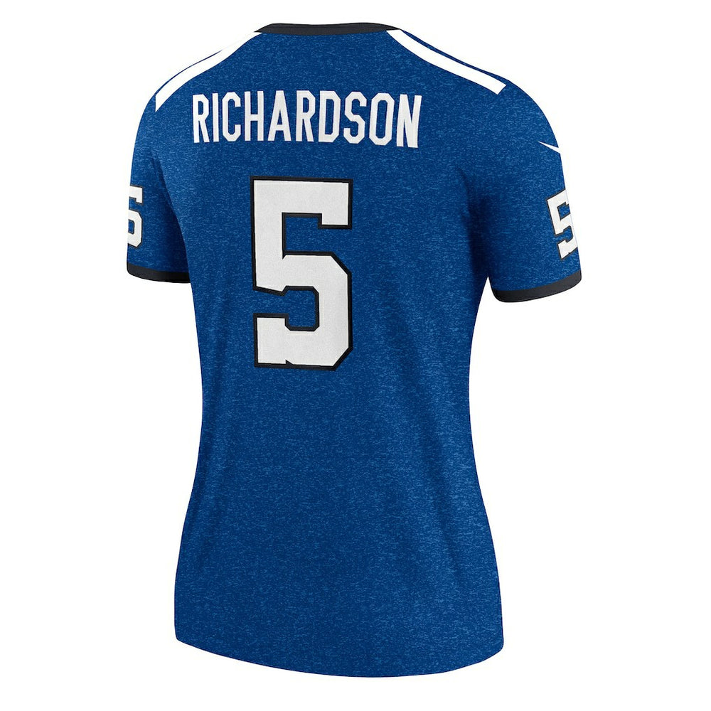 Anthony Richardson Indianapolis Colts Women's Alternate Legend Player Performance Top Royal
