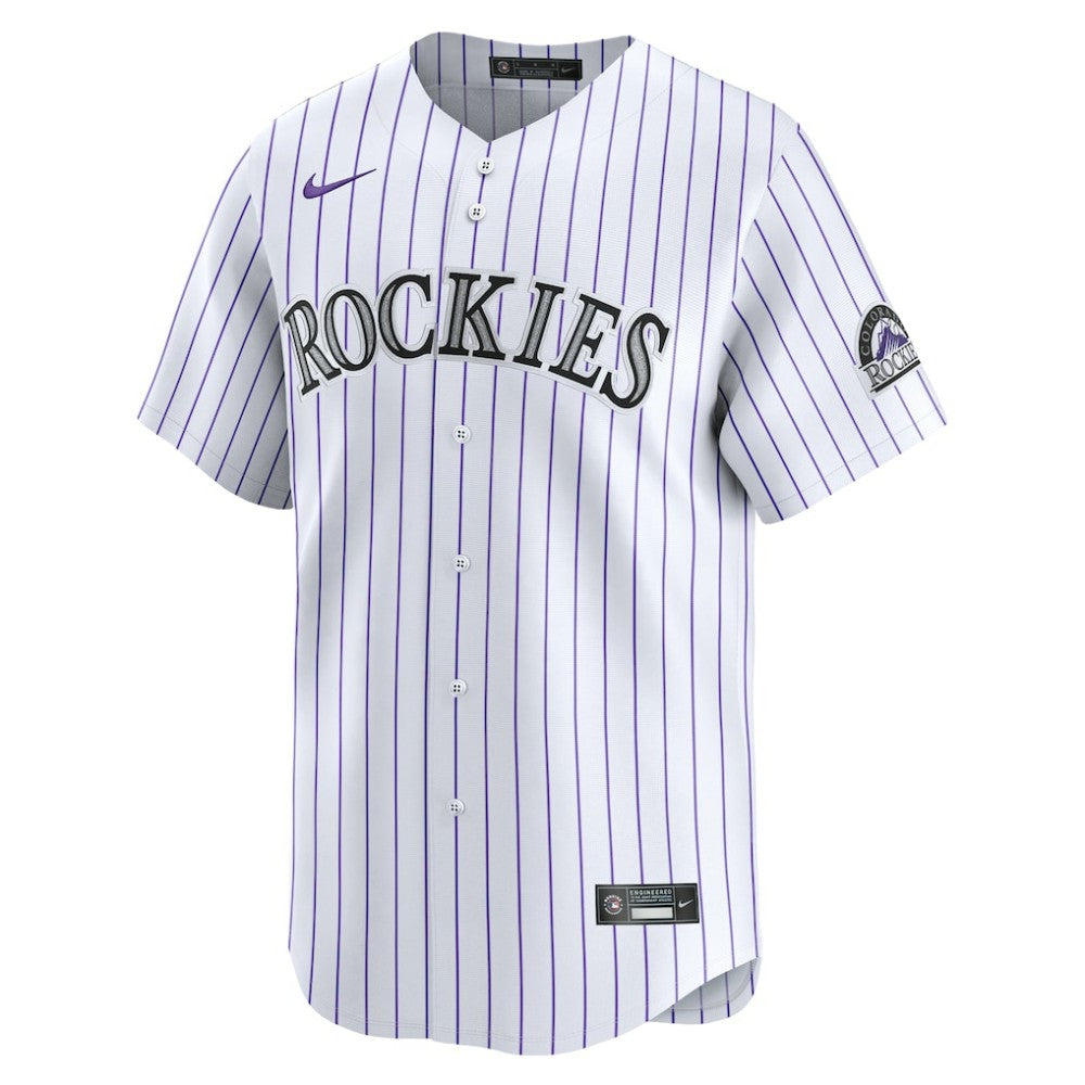 Colorado Rockies Nike Home Limited Player Jersey - White Jerseys
