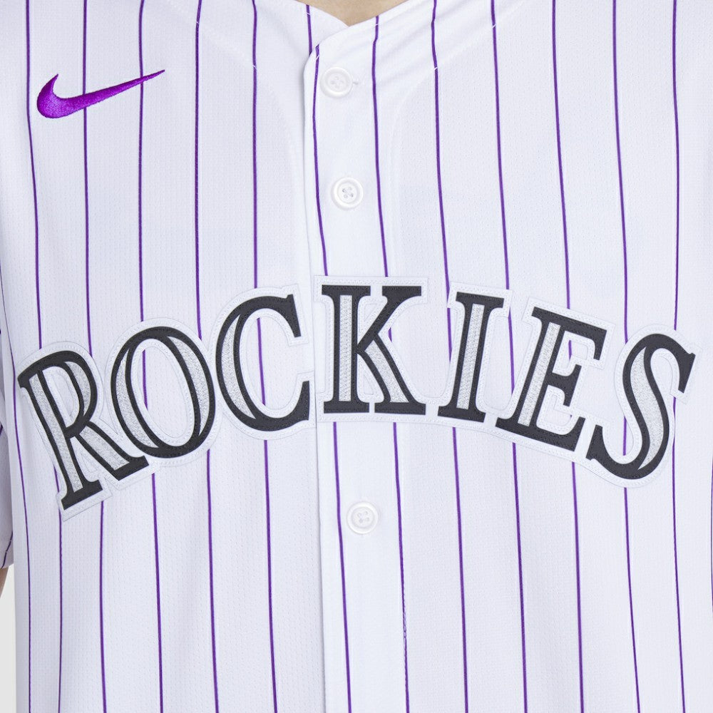 Colorado Rockies Nike Home Limited Player Jersey - White Jerseys