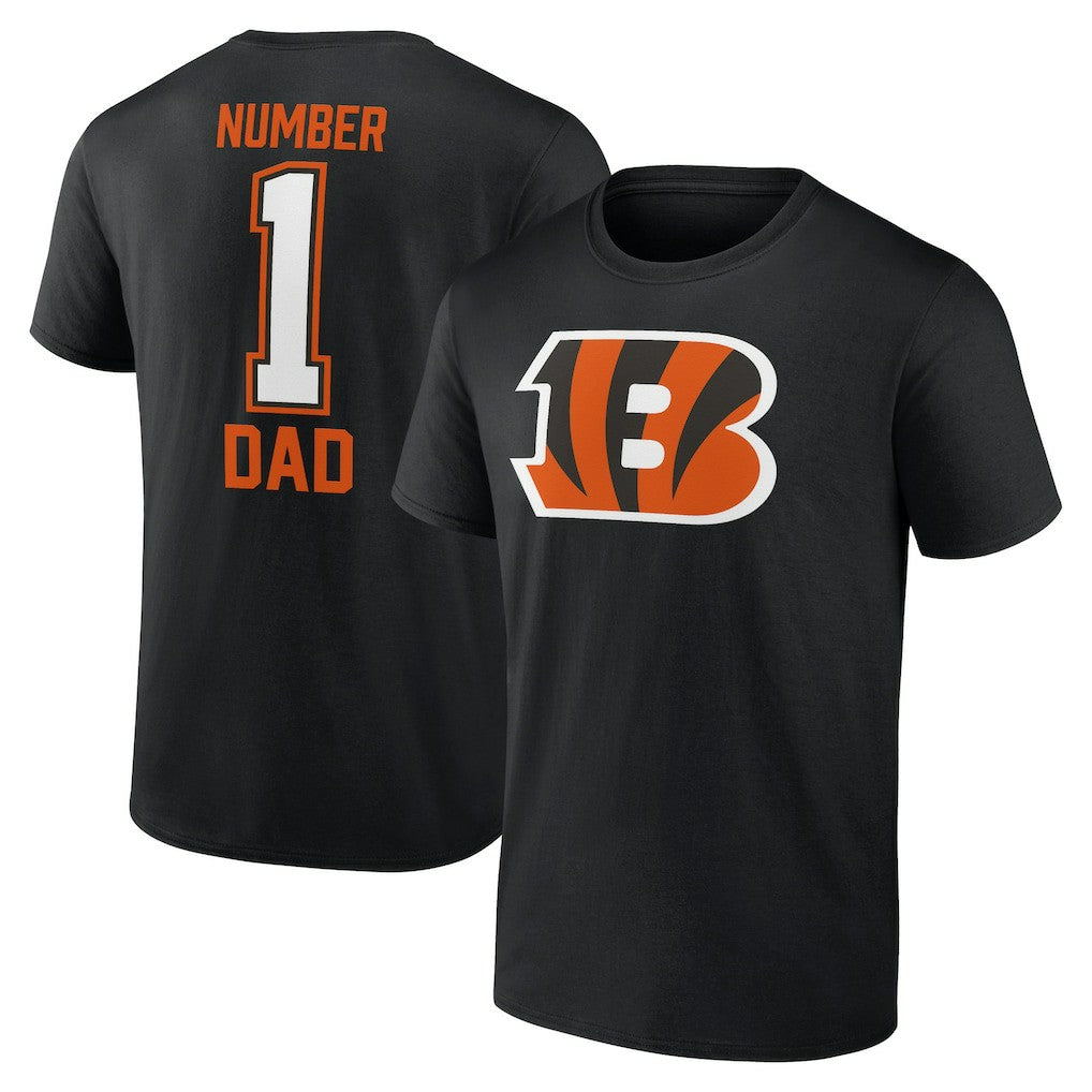 Cincinnati Bengals Father's Day T-Shirt Black