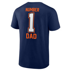 Denver Broncos Father's Day T-Shirt Navy