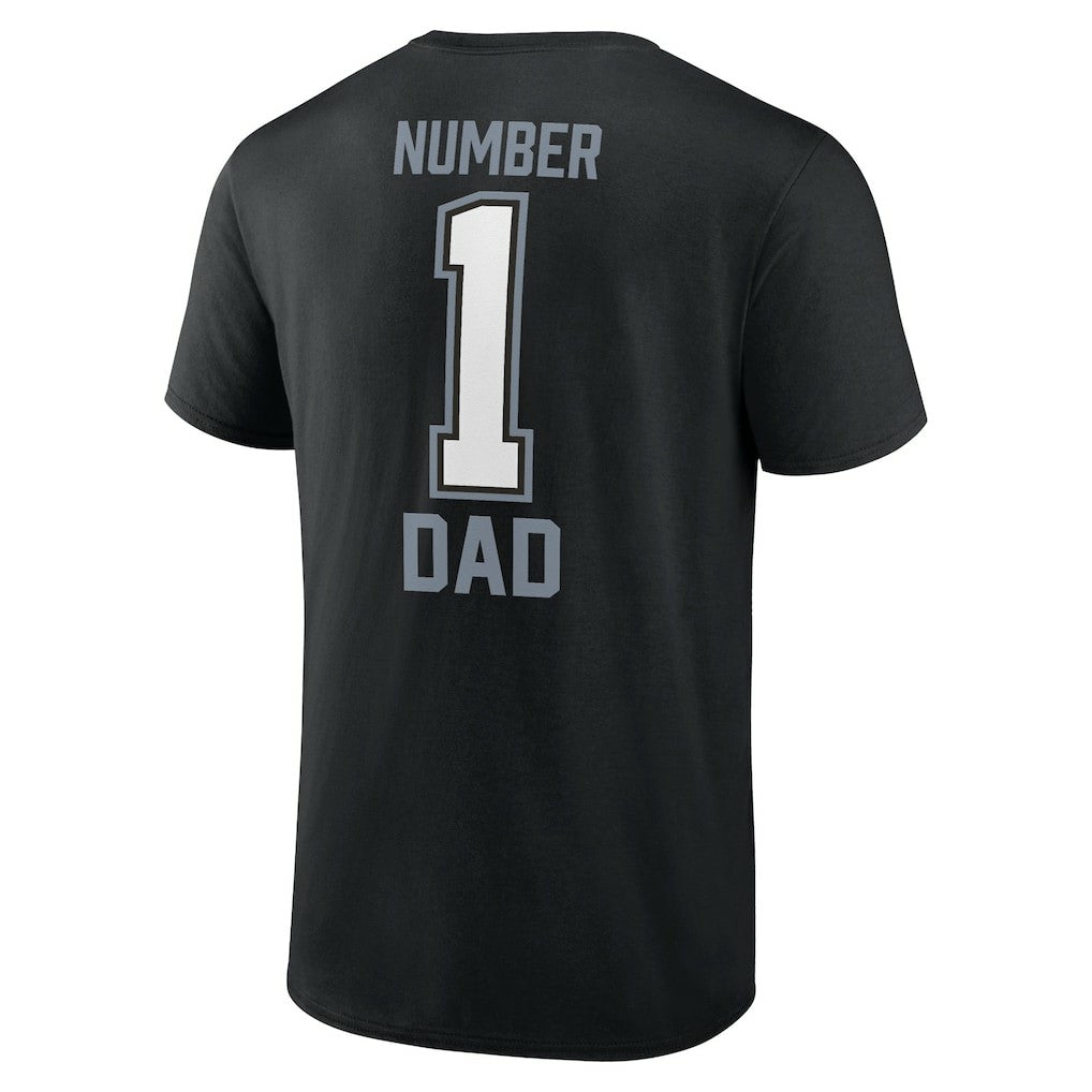 Las Vegas Raiders Father's Day T-Shirt Black