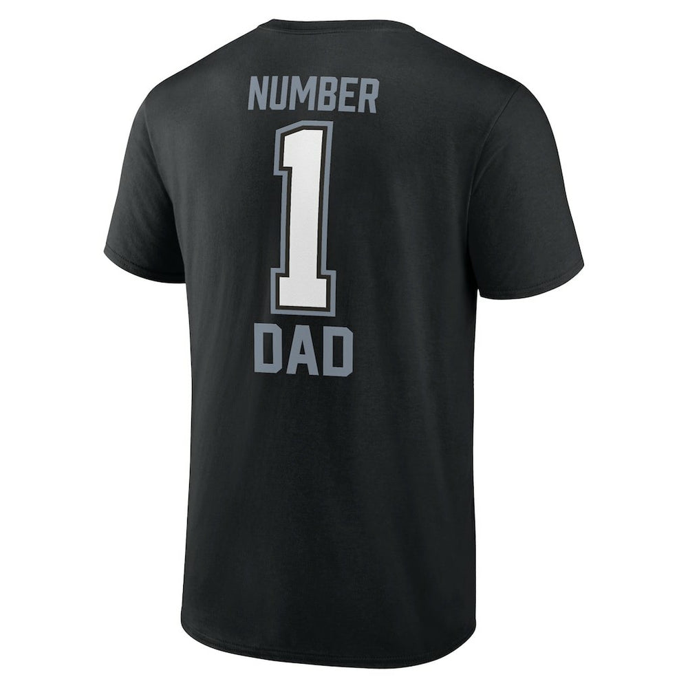 Las Vegas Raiders Father's Day T-Shirt Black