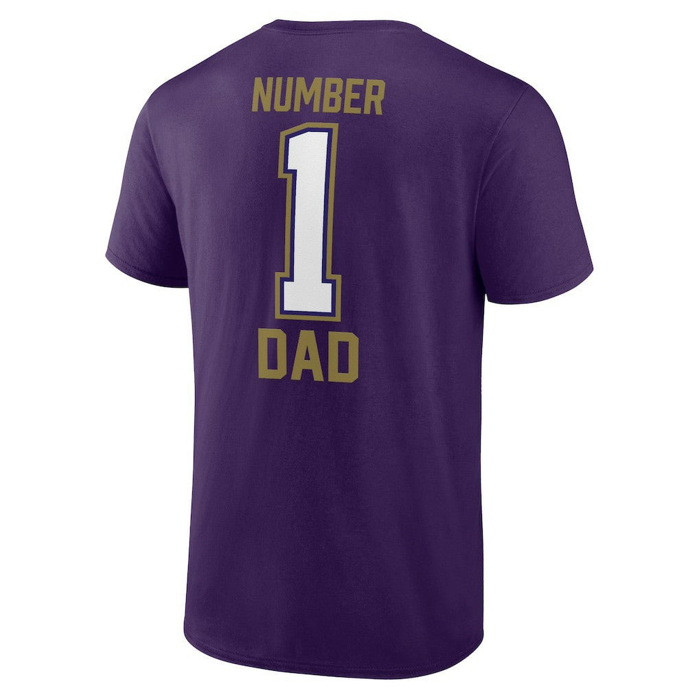 Baltimore Ravens Father's Day T-Shirt Purple