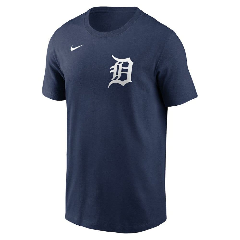 Tarik Skubal Detroit Tigers Nike Home Name & Number T-Shirt - Navy T-shirts