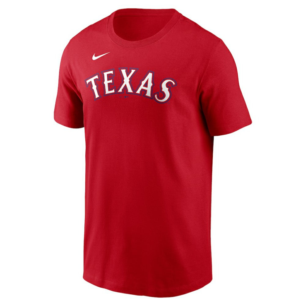 Corey Seager Texas Rangers Nike  Name & Number T-Shirt - Red T-shirts