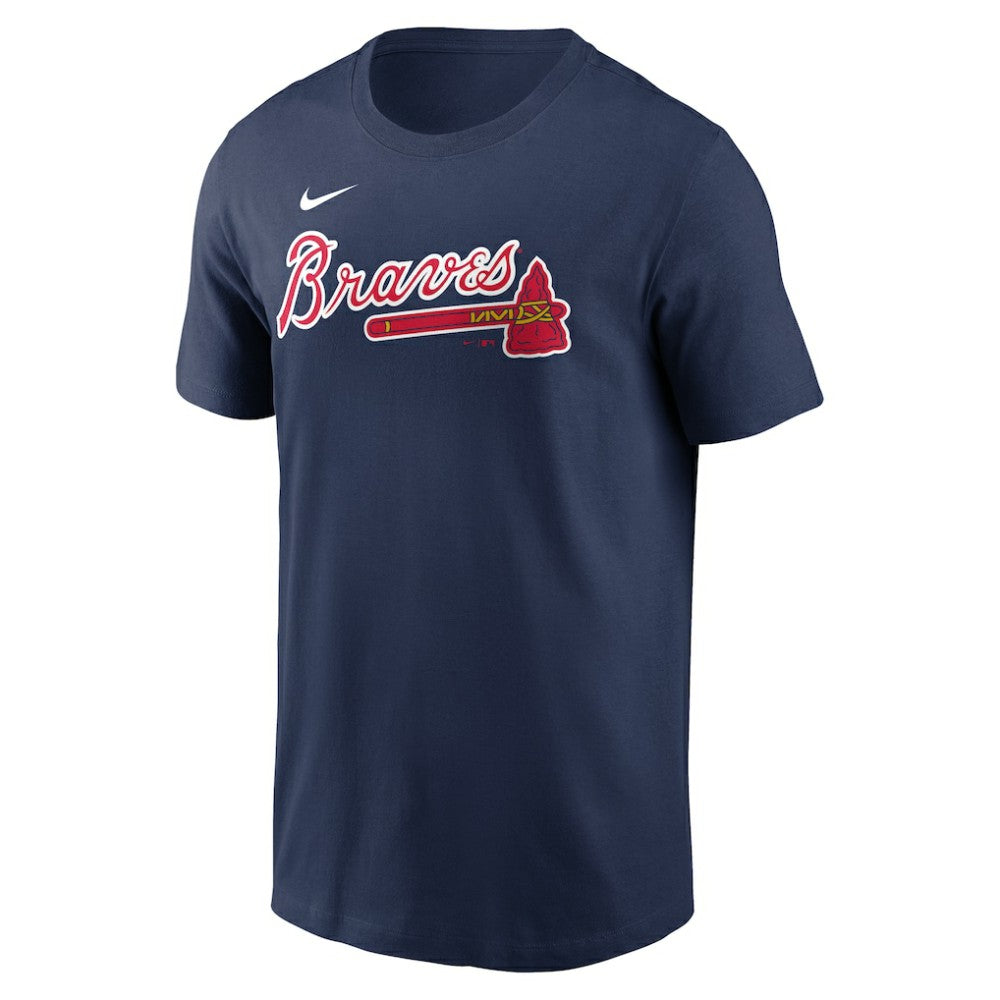 Spencer Strider Atlanta Braves Nike Name & Number T-Shirt - Navy T-shirts