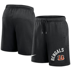 Cincinnati Bengals Arched Kicker Shorts Black
