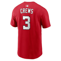 Dylan Crews Washington Nationals Nike Home Name & Number T-Shirt - Red T-shirts