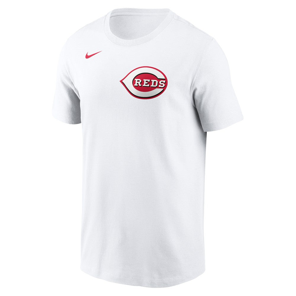 Elly De La Cruz Cincinnati Reds Nike Name & Number T-Shirt - White T-shirts