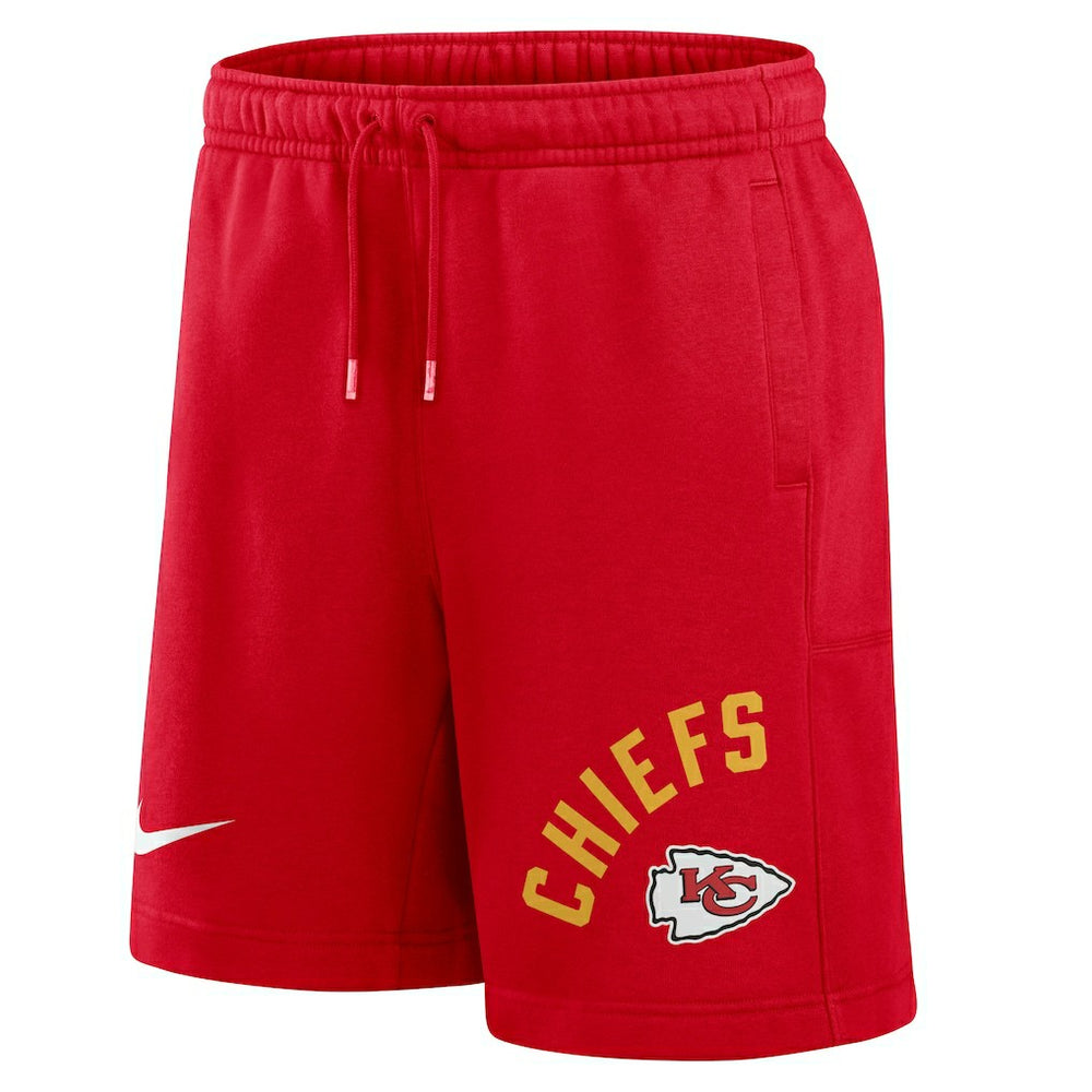 Kansas City Chiefs Arched Kicker Shorts Red