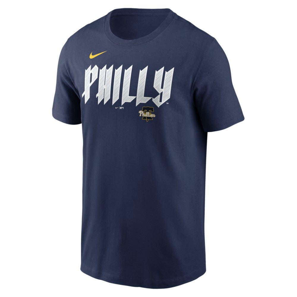 Kyle Schwarber Philadelphia Phillies Nike City Connect Name & Number T-Shirt - Navy T-shirts