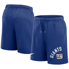 New York Giants Arched Kicker Shorts Royal