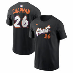 Matt Chapman San Francisco Giants Nike City Connect Name & Number T-Shirt - Black T-shirts