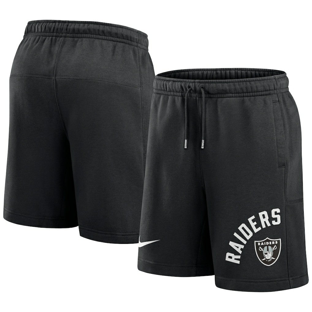 Las Vegas Raiders Arched Kicker Shorts Black