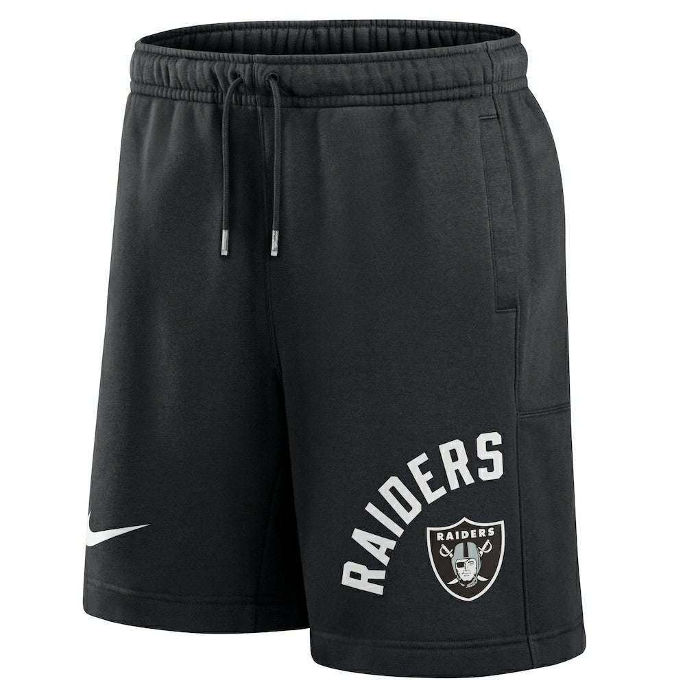 Las Vegas Raiders Arched Kicker Shorts Black