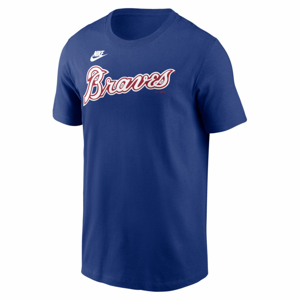Hank Aaron Atlanta Braves Nike Cooperstown Collection Name & Number T-Shirt - Royal T-shirts