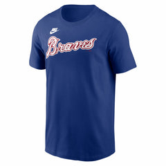 Hank Aaron Atlanta Braves Nike Cooperstown Collection Name & Number T-Shirt - Royal T-shirts