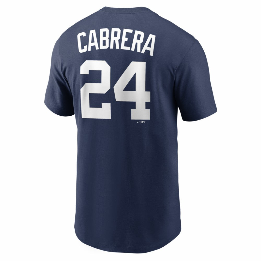 Miguel Cabrera Detroit Tigers Nike Cooperstown Collection Name & Number T-Shirt - Navy T-shirts