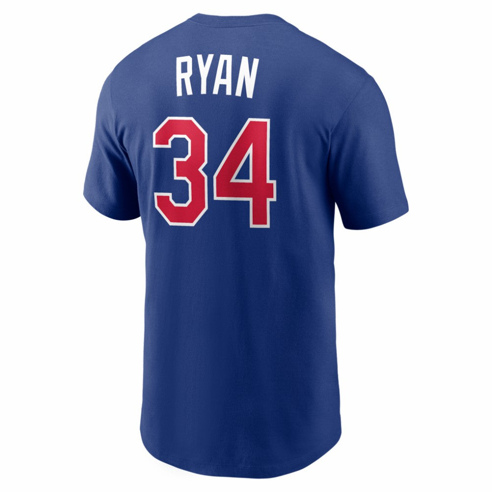 Nolan Ryan Texas Rangers Nike Cooperstown Collection Name & Number T-Shirt - Royal T-shirts
