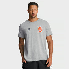 Detroit Tigers Nike Cooperstown 2-Hit T-Shirt - Heather Gray T-shirts