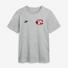 Cincinnati Reds Nike Cooperstown 2-Hit T-Shirt - Heather Gray T-shirts