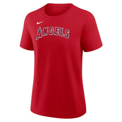 Mike Trout Los Angeles Angels Nike Women's Name & Number T-Shirt - Red T-shirts