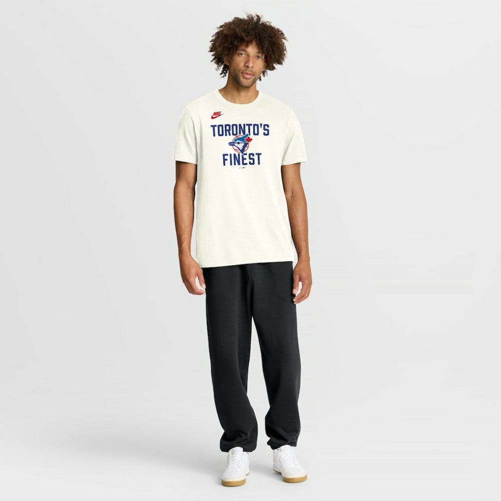 Toronto Blue Jays Nike Cooperstown Collection ‘70s Inspired T-Shirt - Cream T-shirts