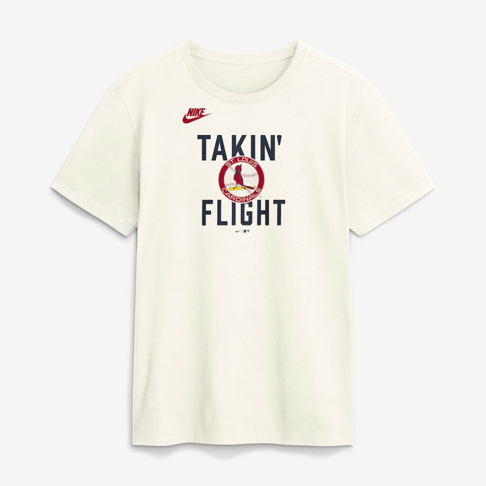 St. Louis Cardinals Nike Cooperstown Collection ‘70s Inspired T-Shirt - Cream T-shirts