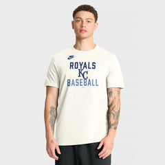 Kansas City Royals Nike Cooperstown Collection ‘70s Inspired T-Shirt - Cream T-shirts