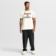 Detroit Tigers Nike Cooperstown Collection ‘70s Inspired T-Shirt - Cream T-shirts